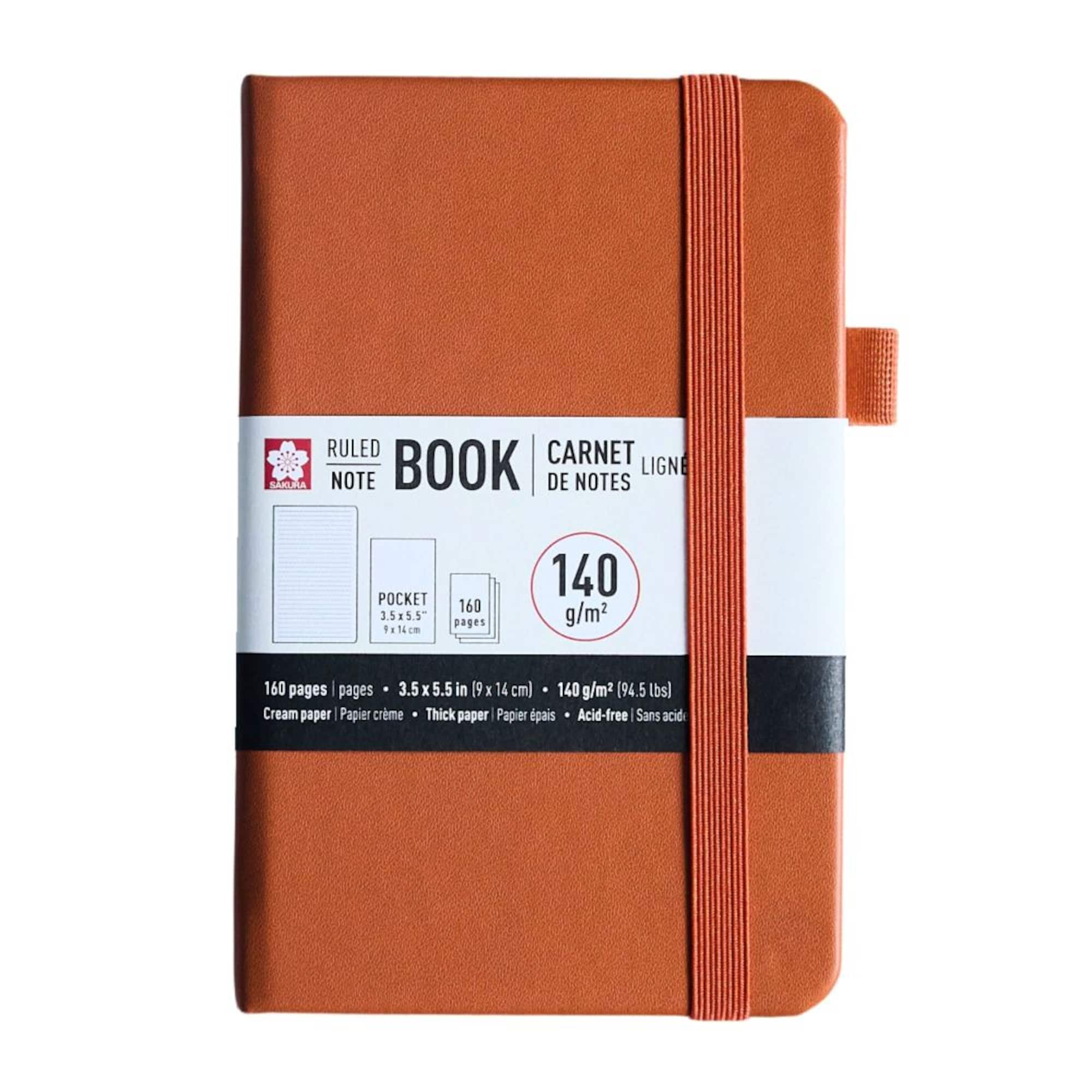 Sakura® 3.5" x 5.5" Ruled Notebook